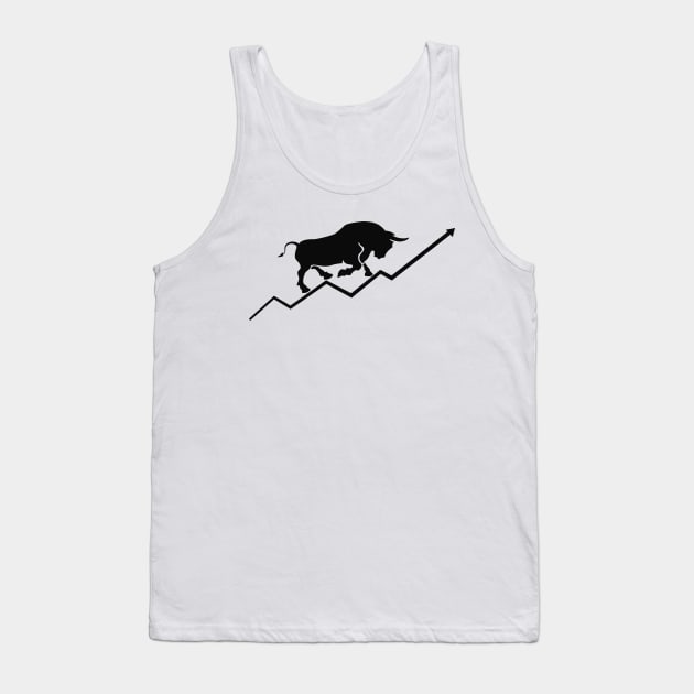 Trader - Bullish Market Tank Top by KC Happy Shop